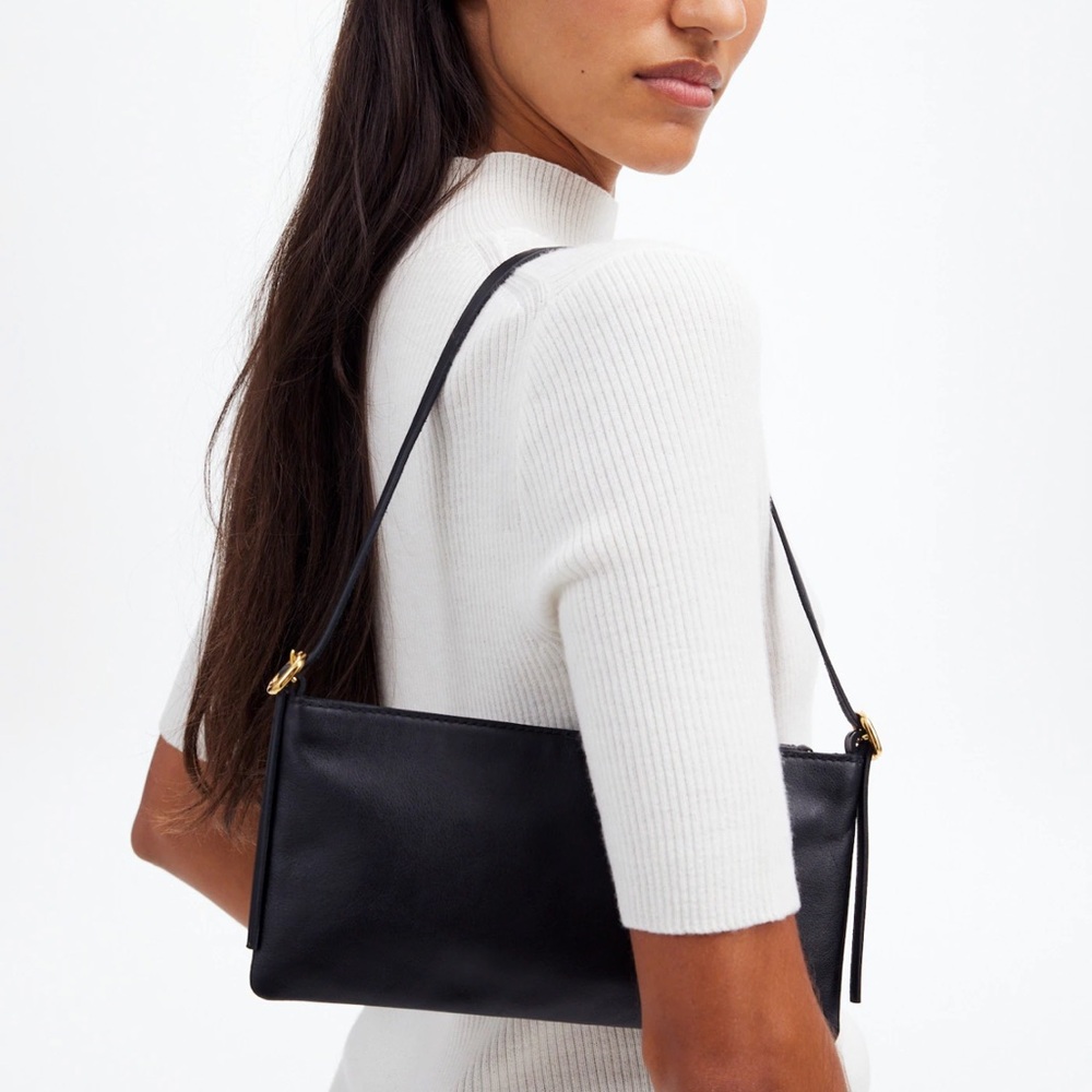 Madewell❗️Black Leather Shoulder Bag